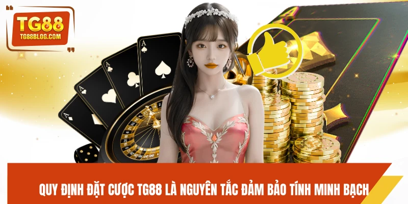 Quy định đặt cược TG88 là nguyên tắc đảm bảo tính minh bạch