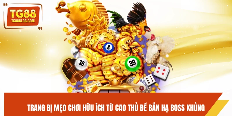 Trang bị mẹo chơi hữu ích từ cao thủ để bắn hạ boss khủng